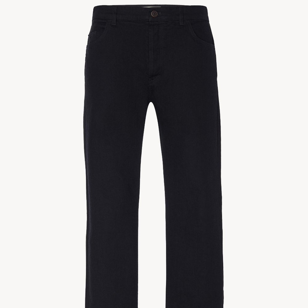 THE ROW Black Irwin Jeans